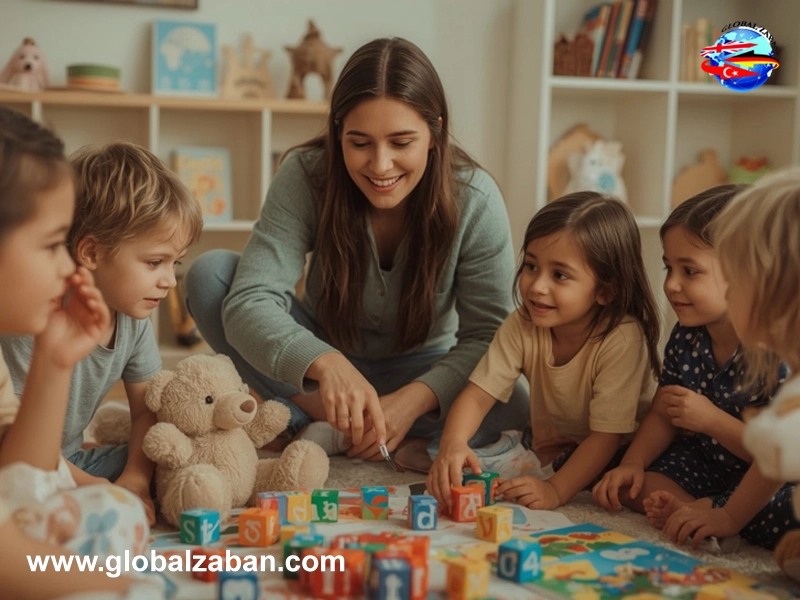 آموزش زبان انگلیسی به کودکان با بازی